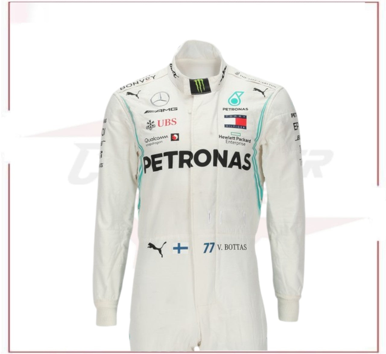 2019 Valtteri Bottas Mercedes AMG Team F1 Race Suit - US GP