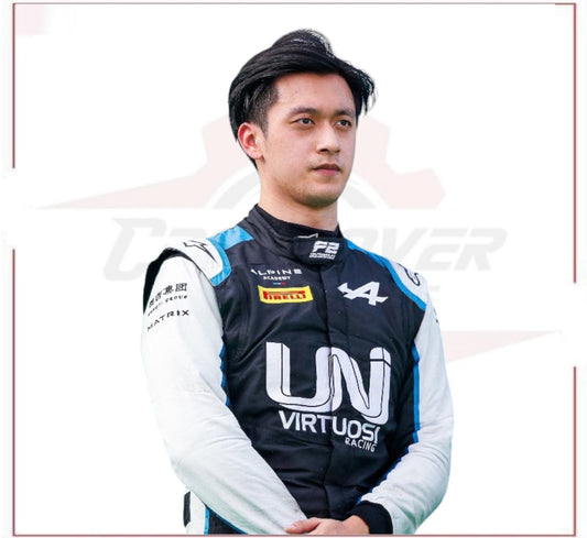 New 2021 Zhou Guanyu Formula 2 Race Suit
