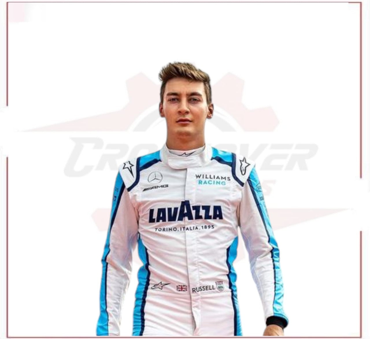 2020 George Russell Williams F1 Racing Race Suit CROSSOVER RACEWEARS