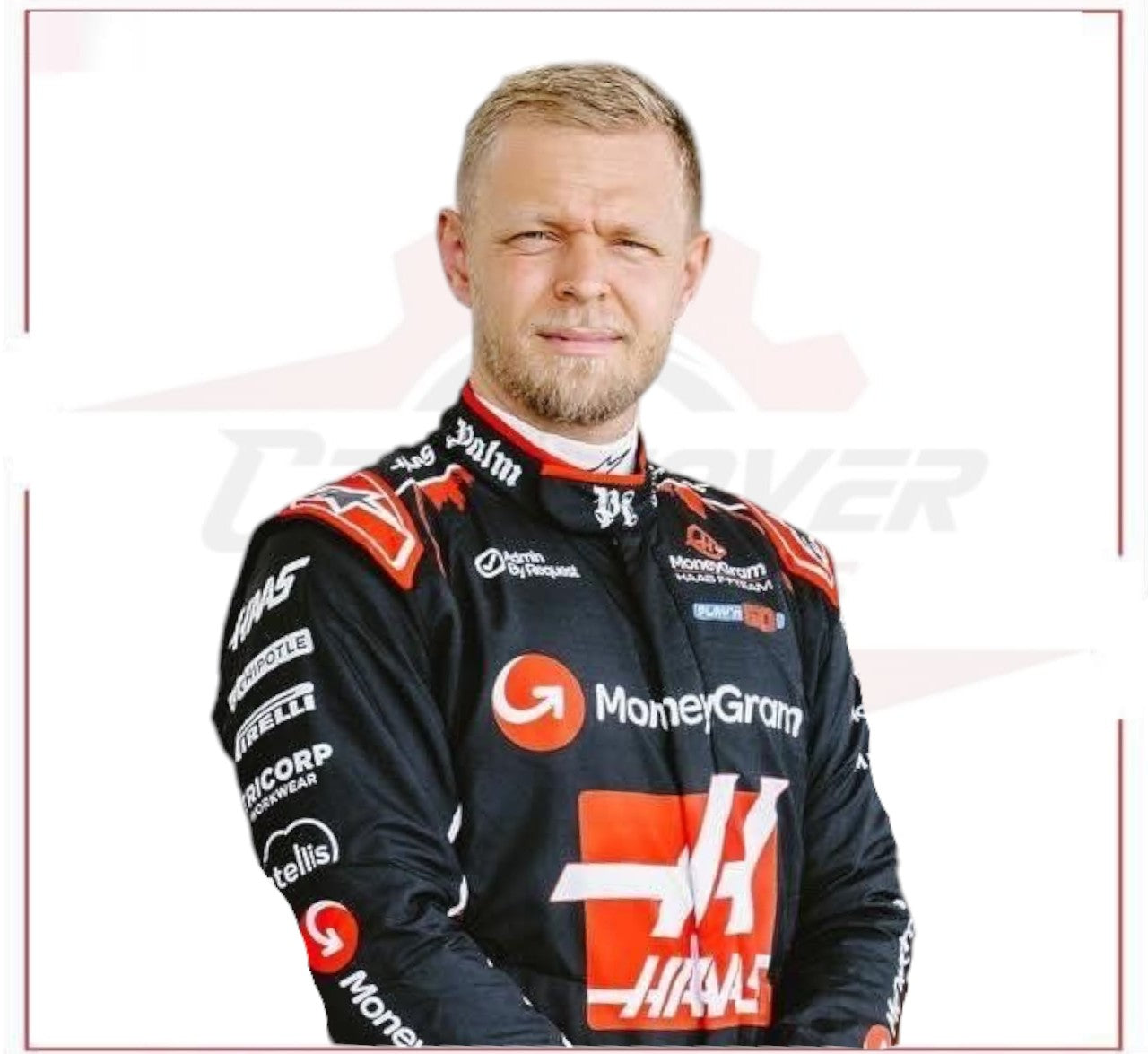 2024 Kevin Magnussen Haas F1 Team Grand Prix Used Suit - Miami GP | F1 Authentics