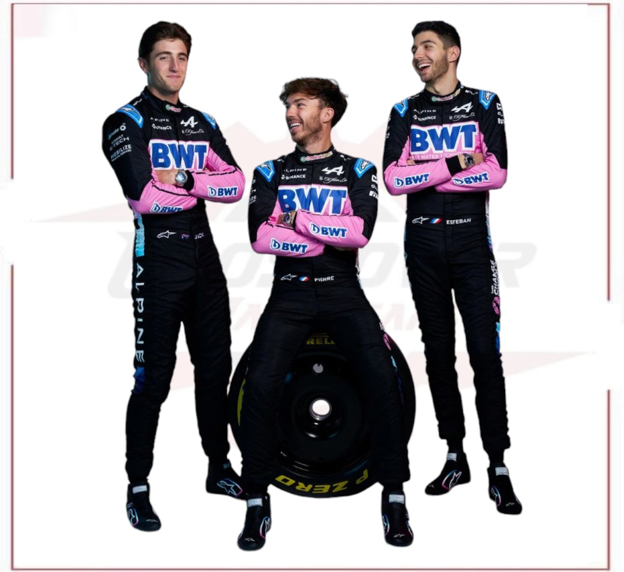 2024 BWT Pierre Gasly Alpine F1 Team Race Suit CROSSOVER RACEWEARS