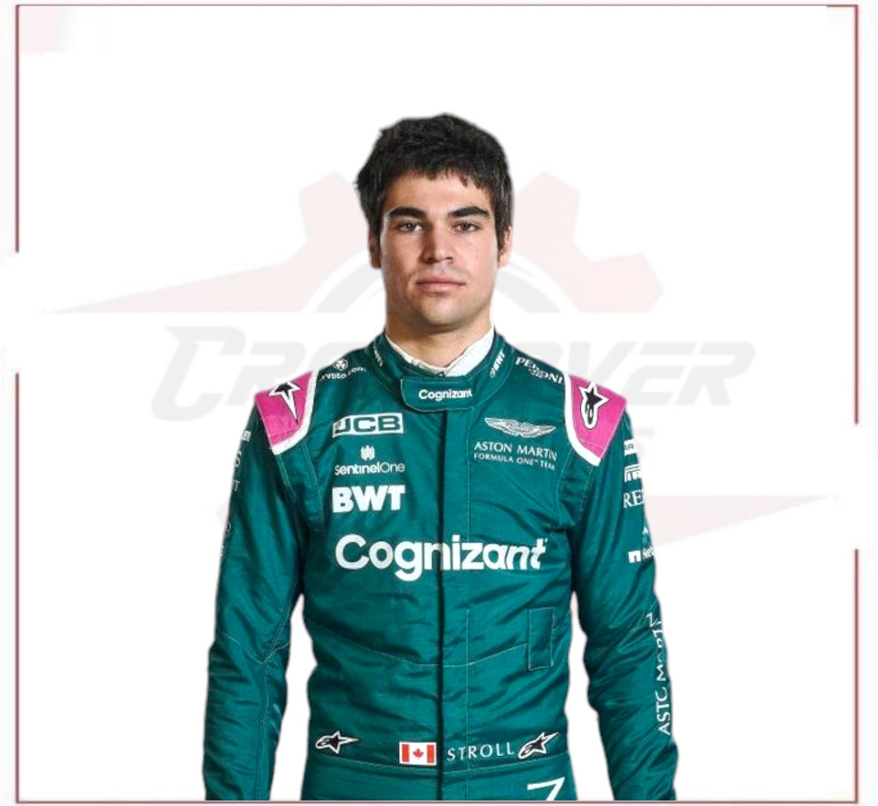 2021 Lance Stroll Aston Martin F1 Race Suit CROSSOVER RACEWEARS