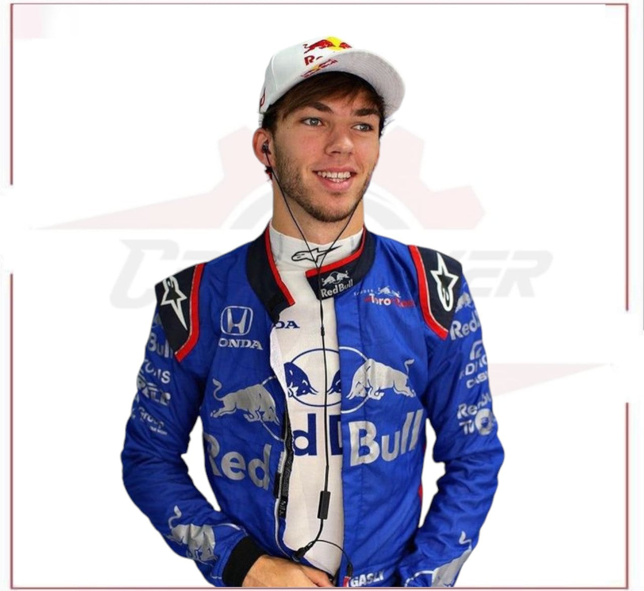 2018 Pierre Gasly Red bull F1 Team Race Suit CROSSOVER RACEWEARS