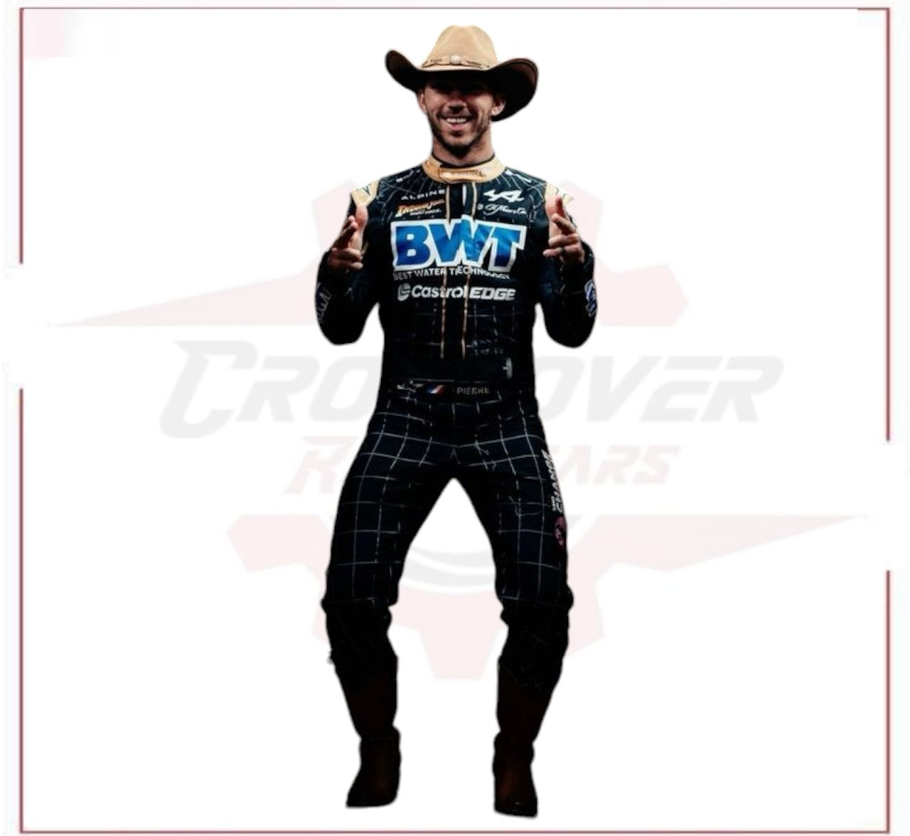 2024 New Pierre Gasly alpine Austin Grand Prix Race Suit