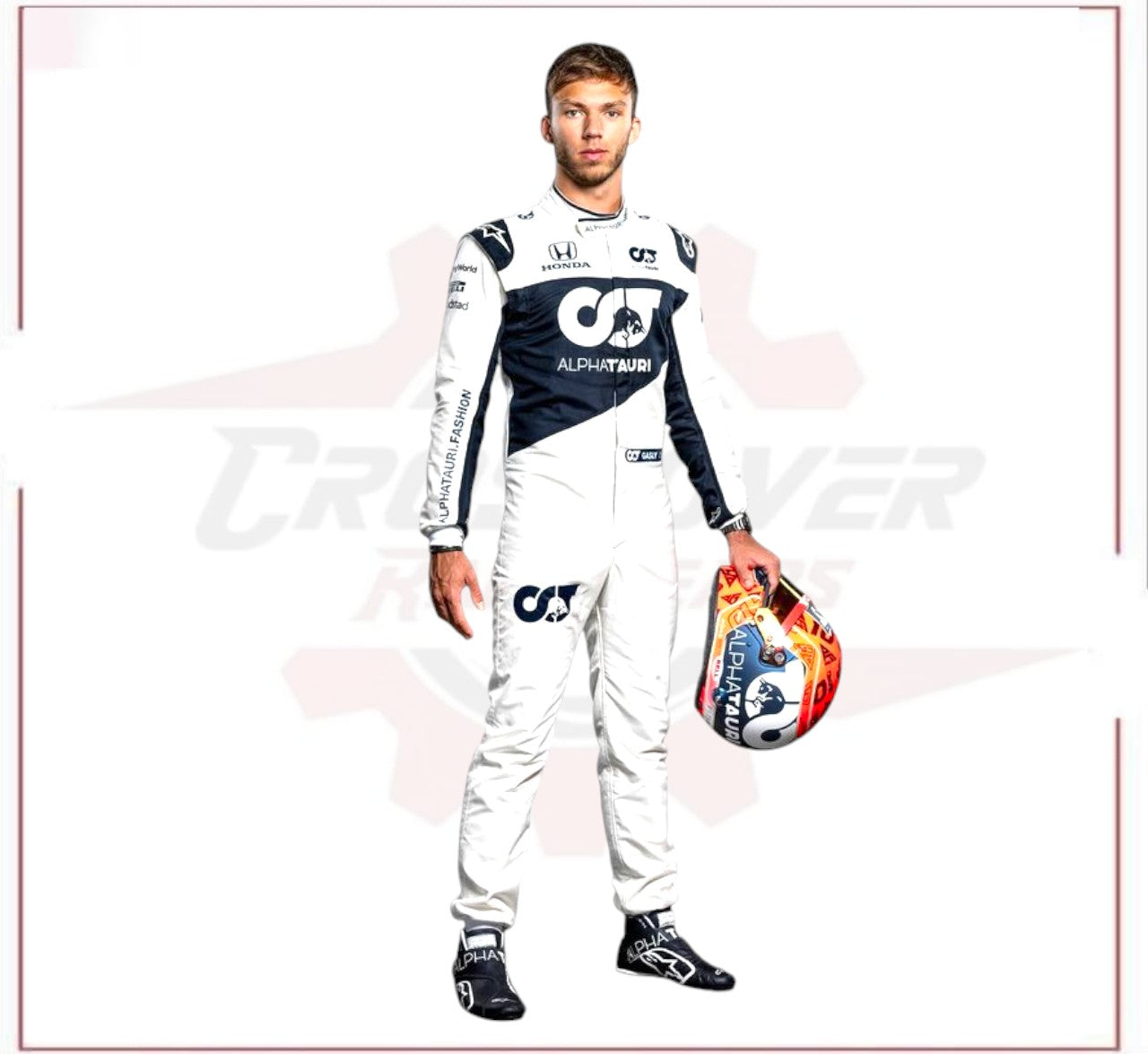 2021 AlphaTauri Pierre Gasly F1 Team Race Suit CROSSOVER RACEWEARS