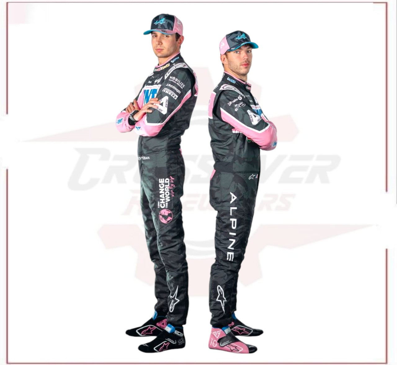 Pierre Gasly 2023 BWT Alpine F1 Team Race Suit - Las Vegas GP CROSSOVER RACEWEARS