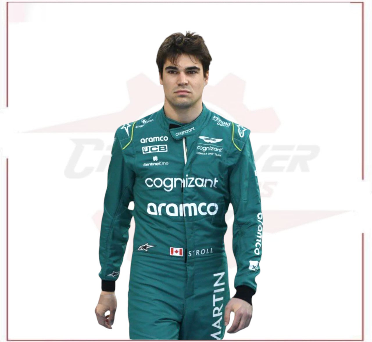 2023 Lance Stroll Aston Martin F1 Race Suit CROSSOVER RACEWEARS
