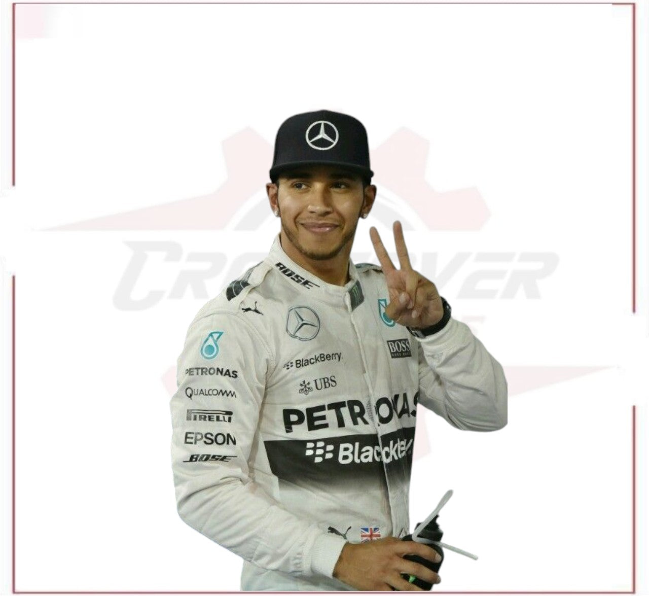 2014 Lewis Hamilton PETRONAS Mercedes F1 Race Suit CROSSOVER RACEWEARS