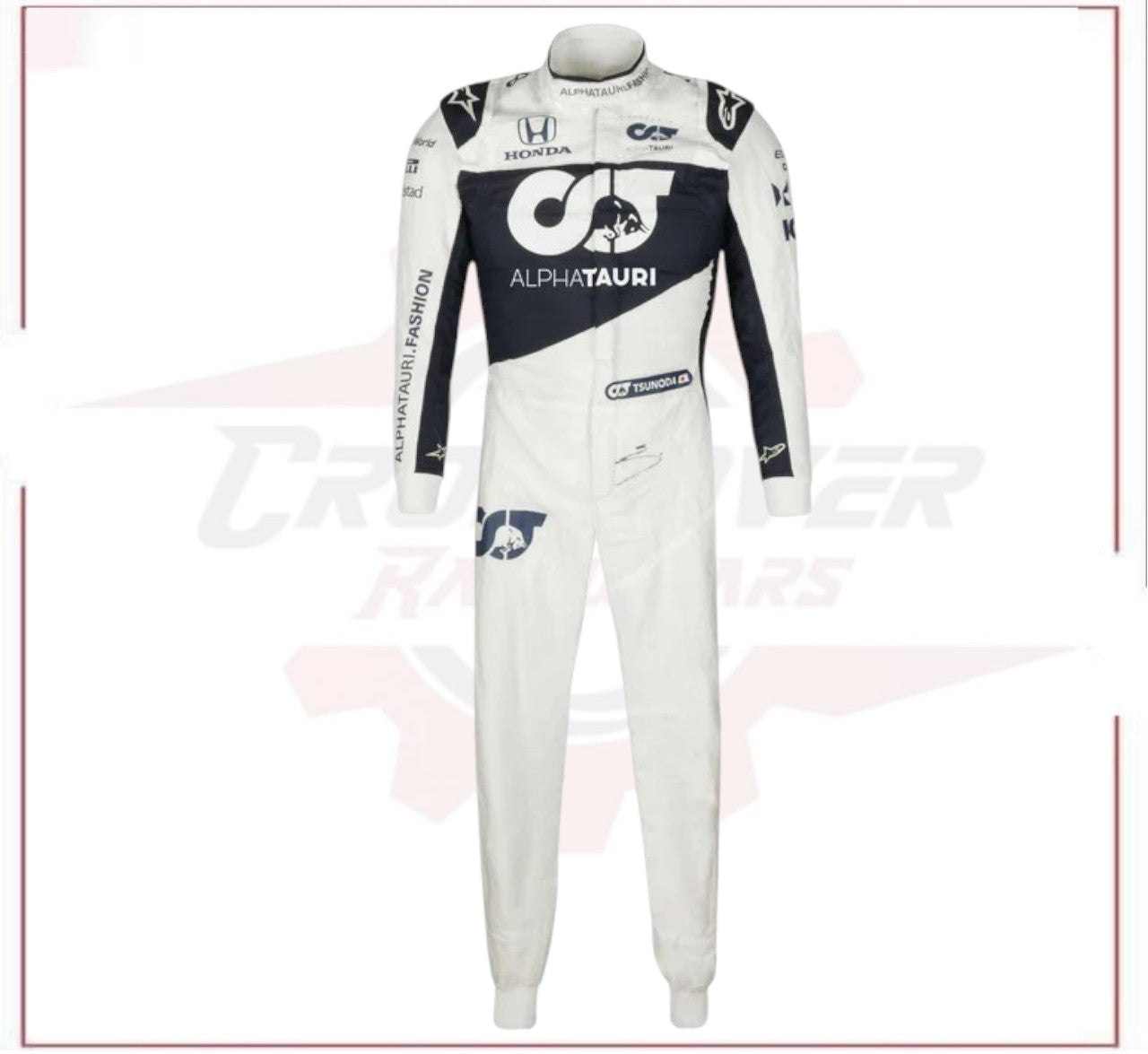 2021 Yuki Tsunoda Rookie Season AlphaTauri F1 Race Suit