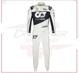 2021 Yuki Tsunoda Rookie Season AlphaTauri F1 Race Suit