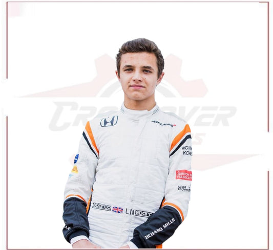 2017 Lando Norris McLaren Formula 1 Race Suit CROSSOVER RACEWEARS