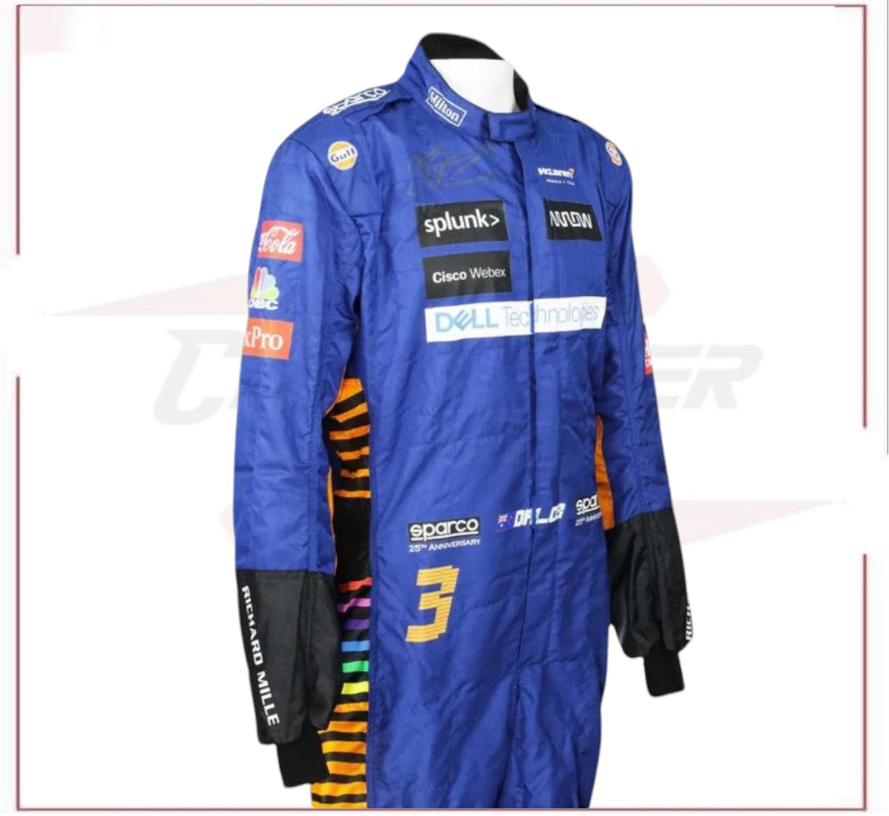 2021 Daniel Ricciardo Mclaren F1 Race Suit