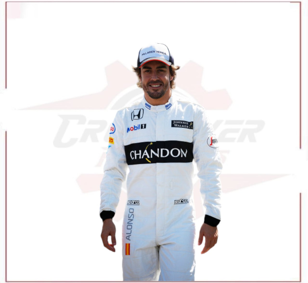 2016 Fernando Alonso McLaren F1 Team Race Suit CROSSOVER RACEWEARS