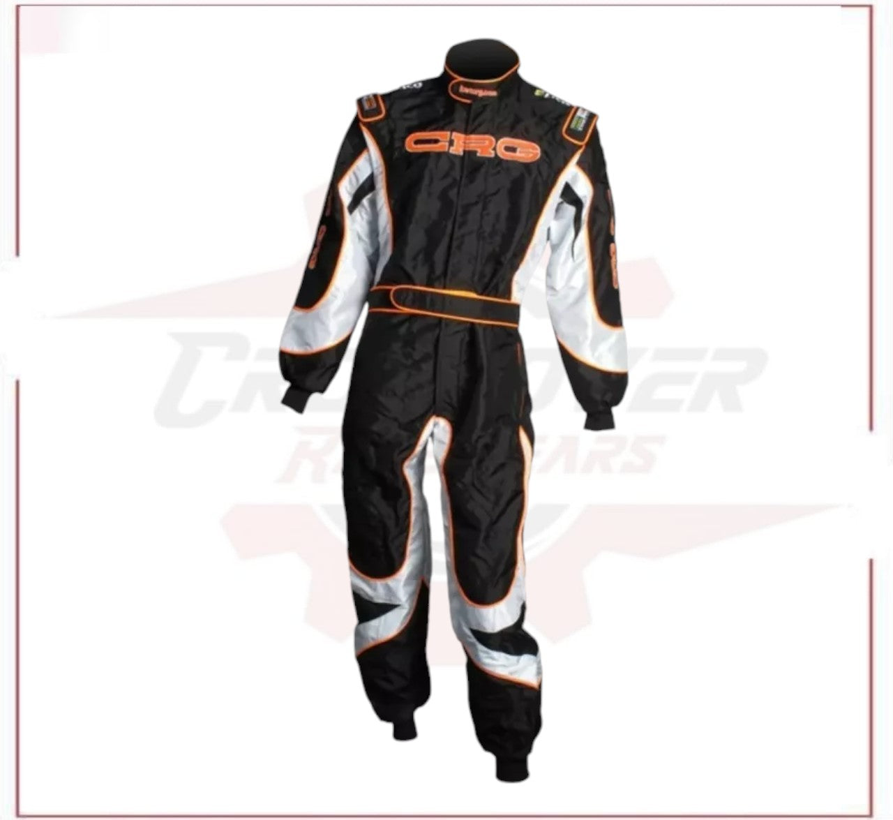 CRG Go Kart Overall Sublimation Printed Racing Suit CROSSOVER RACEWEARS