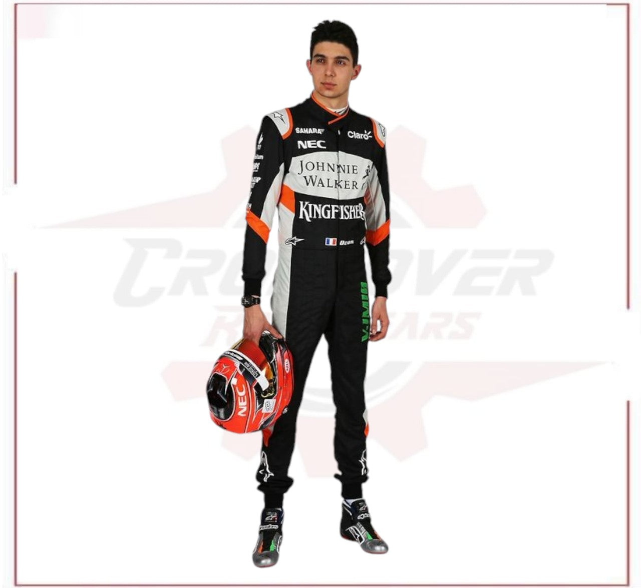 Esteban Ocon, Sahara Force India F1 Team Race Suit CROSSOVER RACEWEARS