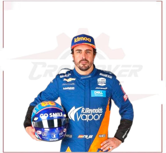 2019 Fernando Alonso McLaren F1 Racing Suit CROSSOVER RACEWEARS