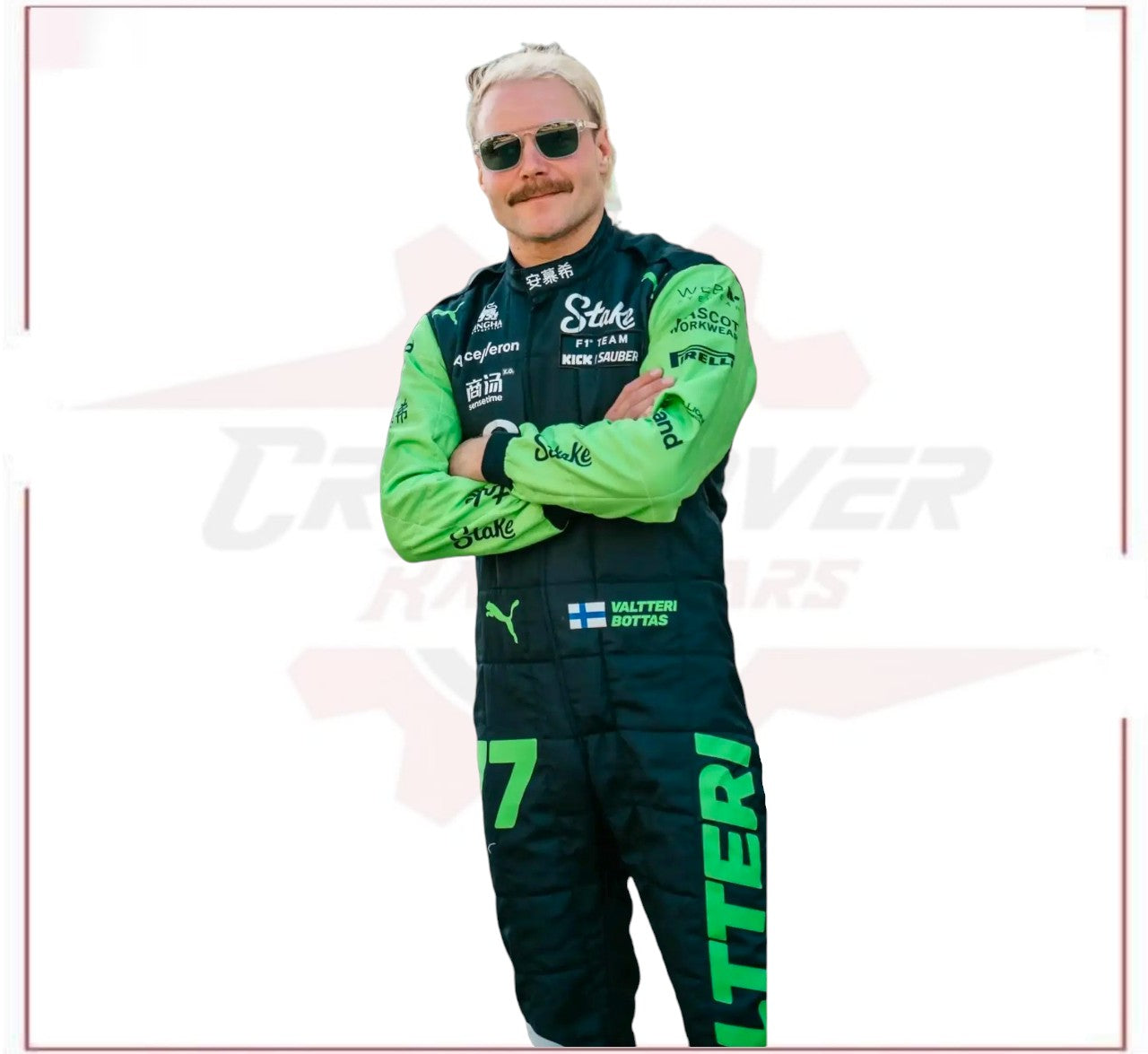 2024 Valtteri Bottas Kick Sauber F1 Team Stake Race Suit