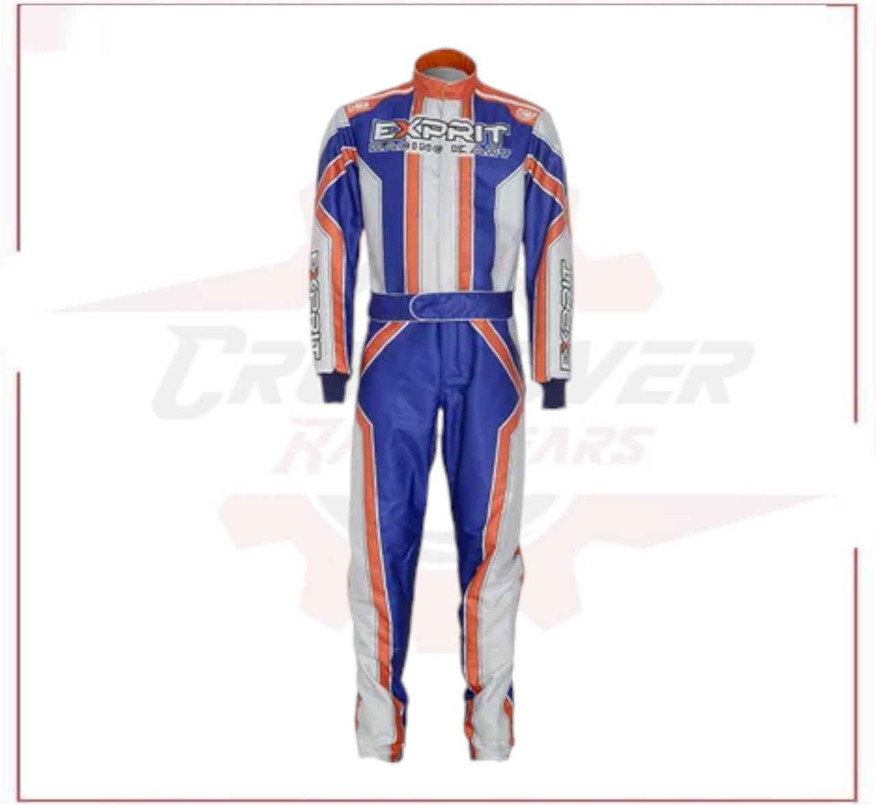 EXPRIT OMP SUBLIMATION PRINTED GO KART RACE SUIT CROSSOVER RACEWEARS