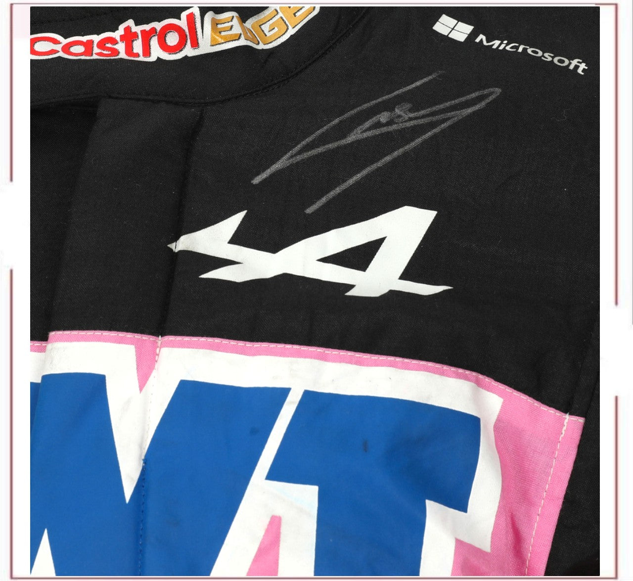 2023 PIERRE GASLY F1 TEAM RACE SUIT - ABU DHABI GP CROSSOVER RACEWEARS
