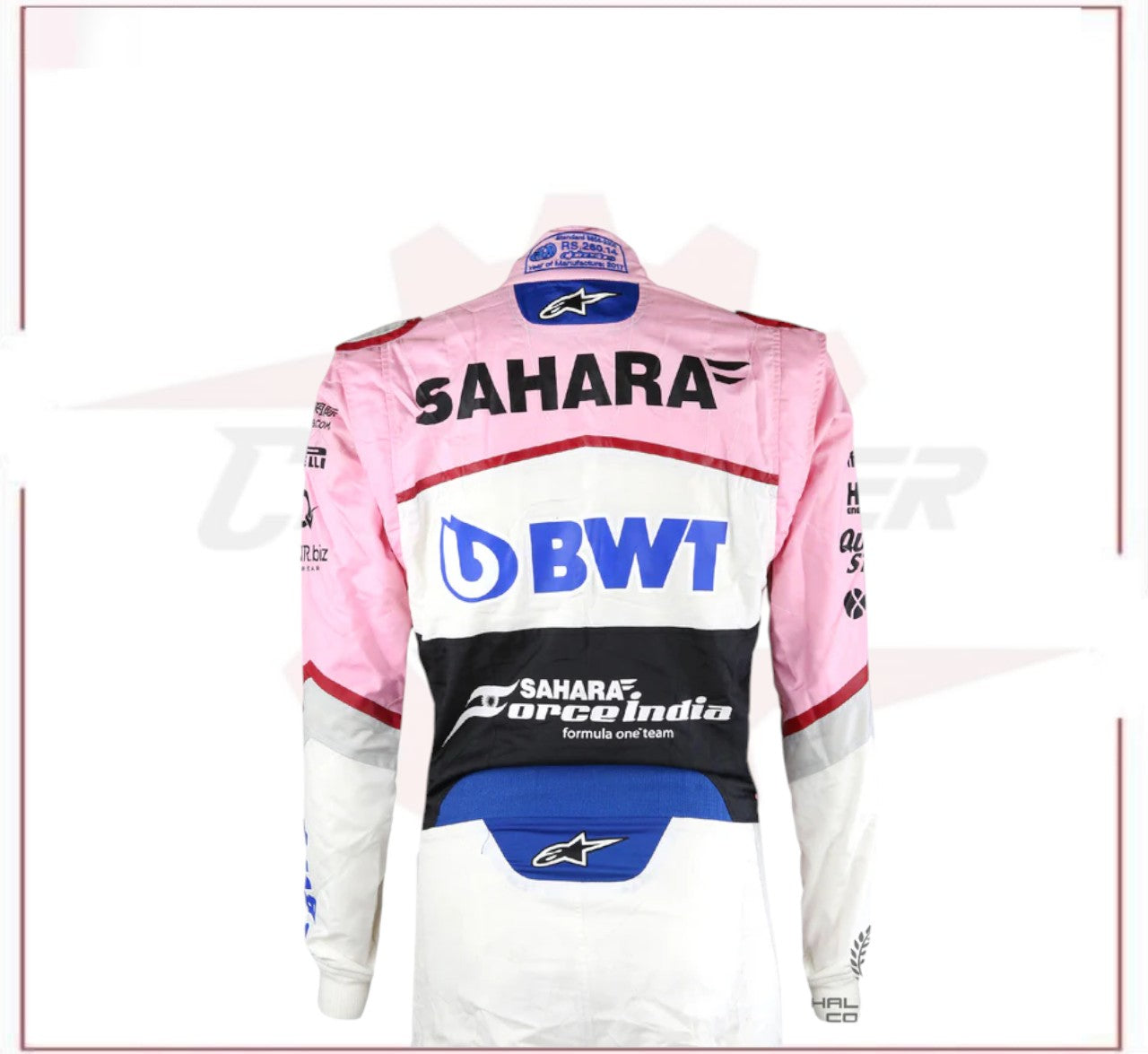 2017 George Russell F1 Race Suit BWT CROSSOVER RACEWEARS