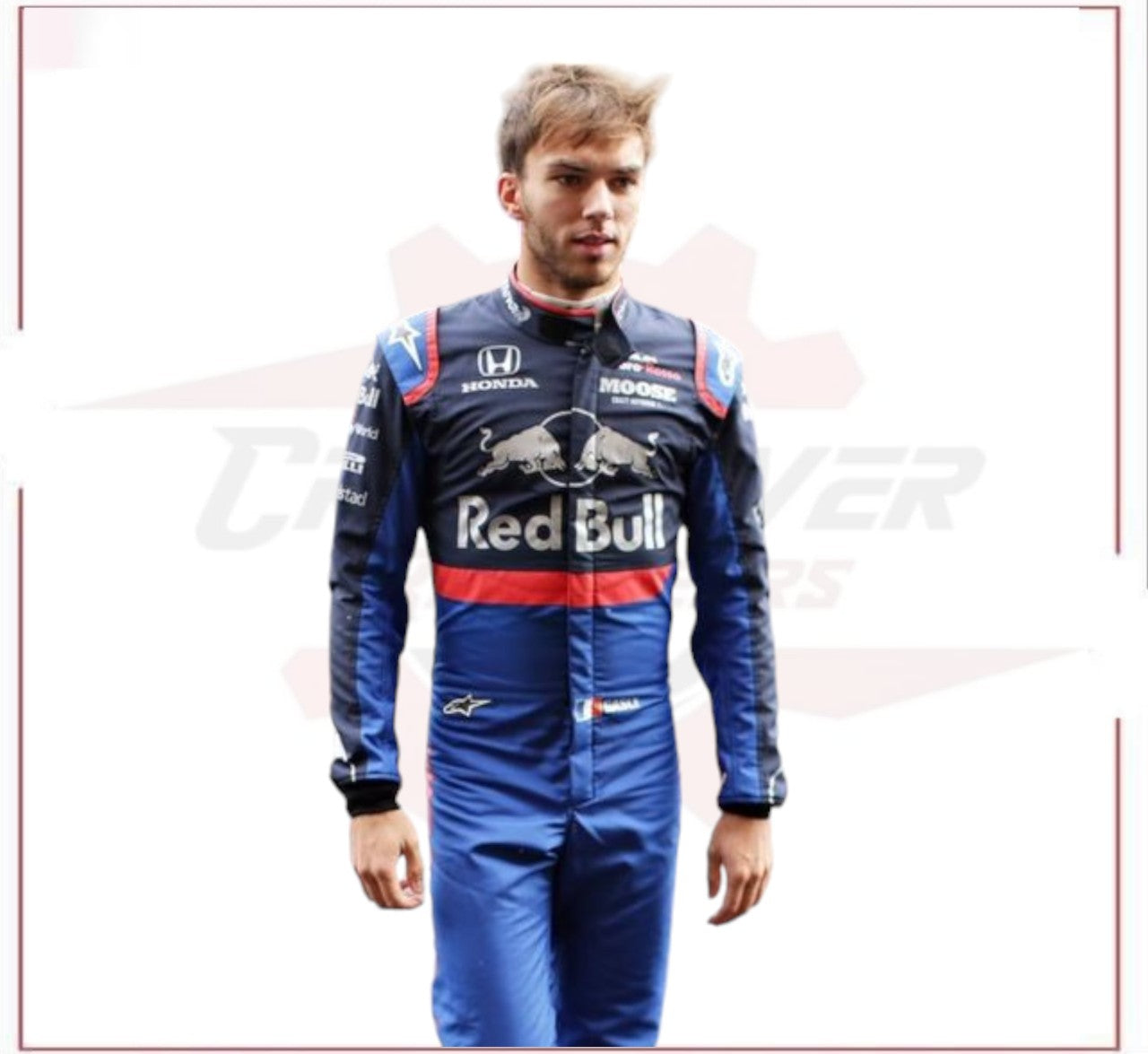 2018 Pierre Gasly Red bull F1 Team Race Suit CROSSOVER RACEWEARS