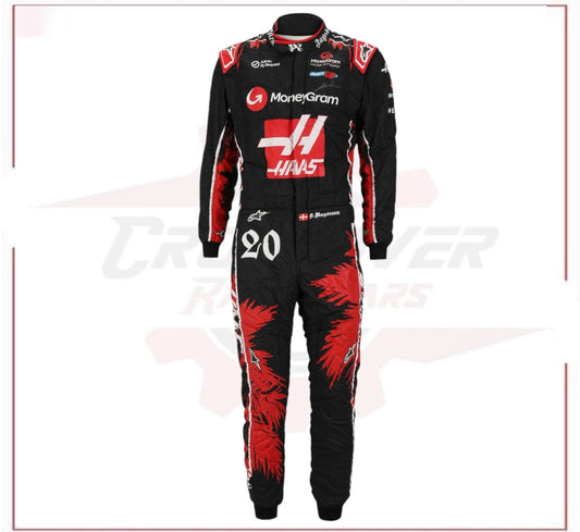 2024 Kevin Magnussen Haas F1 Team Grand Prix Used Suit - Miami GP | F1 Authentics