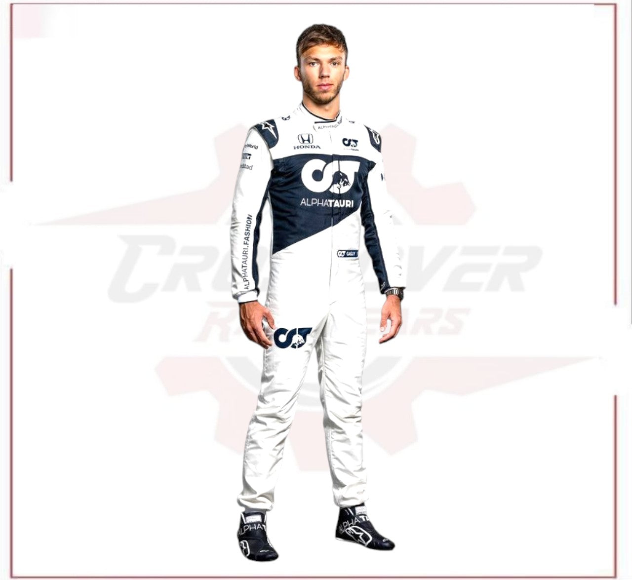 2021 AlphaTauri Pierre Gasly F1 Team Race Suit CROSSOVER RACEWEARS