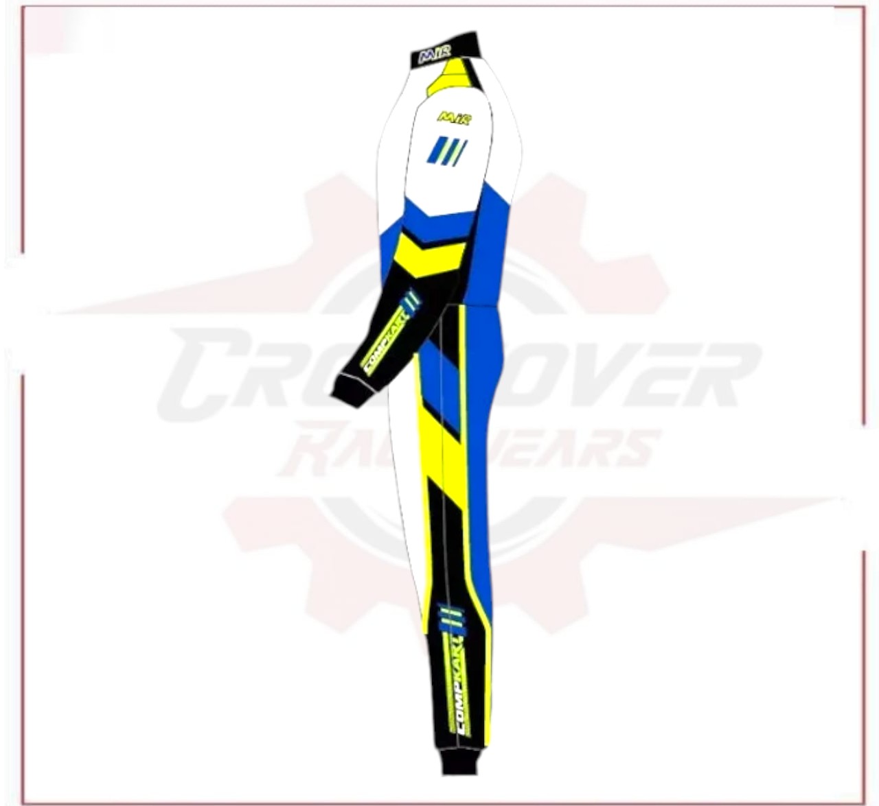 2022 MIR Compkart Karting Race Suit CROSSOVER RACEWEARS