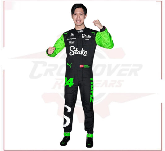 2024 Zhou Guanyu Kick Sauber F1 Team Stake Race Suit