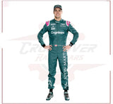 2021 Lance Stroll Aston Martin F1 Race Suit CROSSOVER RACEWEARS