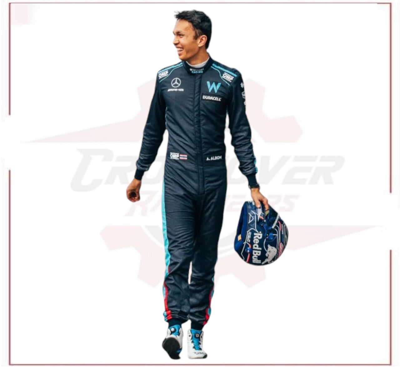 2022 New Alexander Albon F1 Race Suit Williams Racing