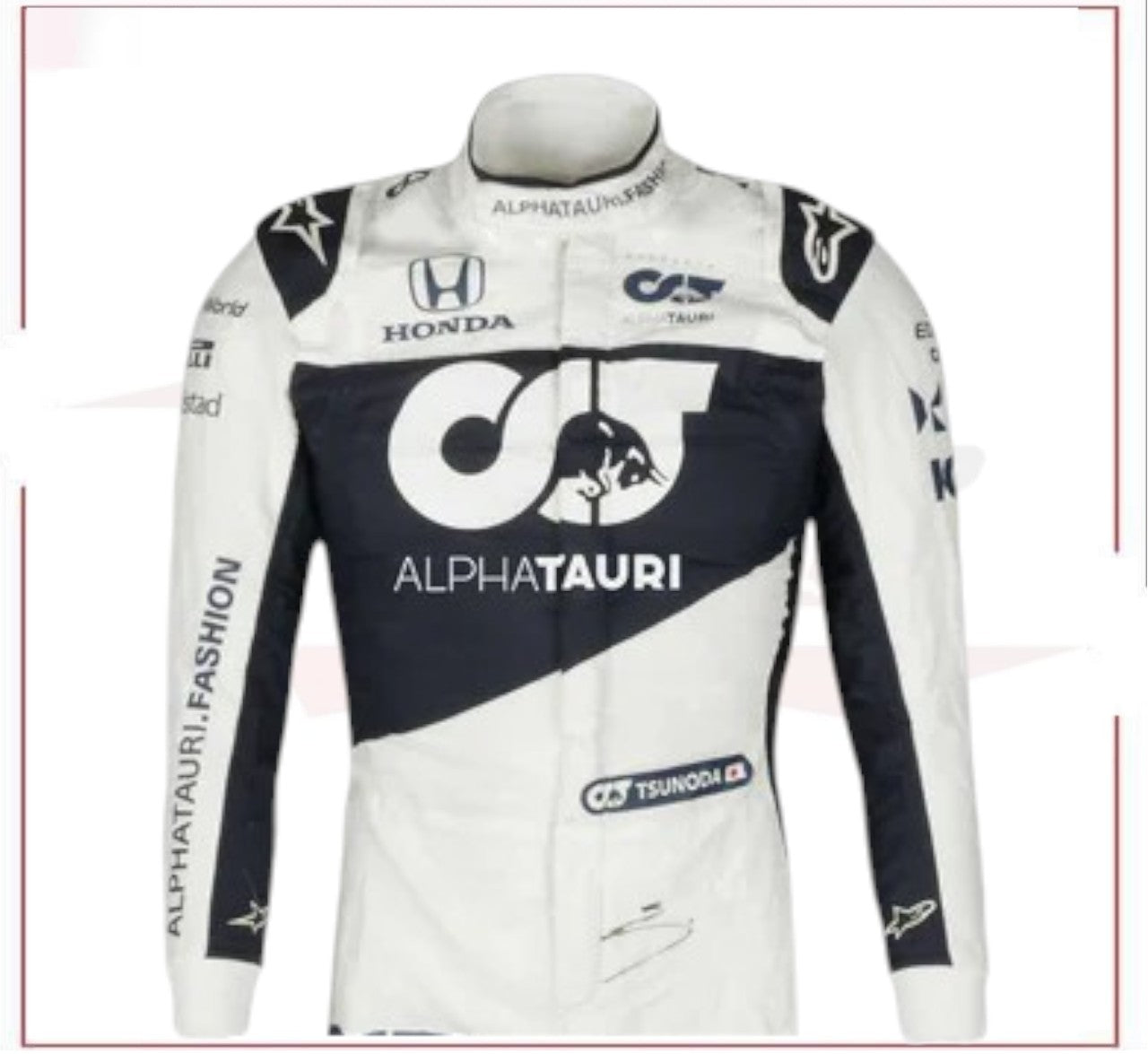 2021 Yuki Tsunoda Rookie Season AlphaTauri F1 Race Suit
