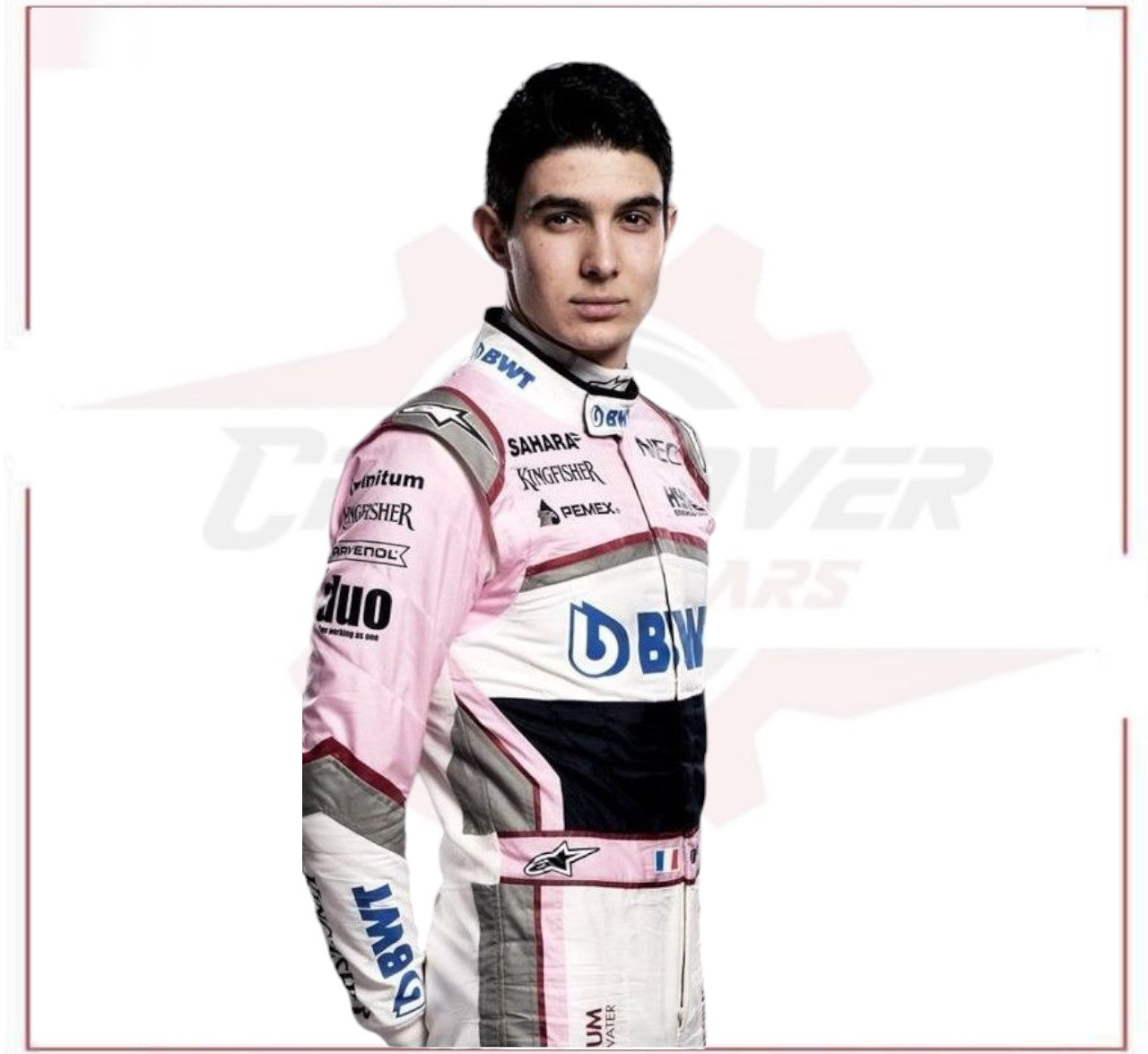 Esteban Ocon Sahara Force India F1 race suit New CROSSOVER RACEWEARS
