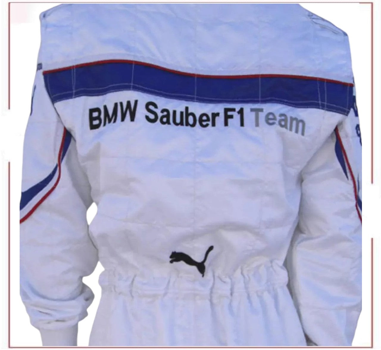 Robert Kubica BMW 2008 Replica Racing Suit Embroidery