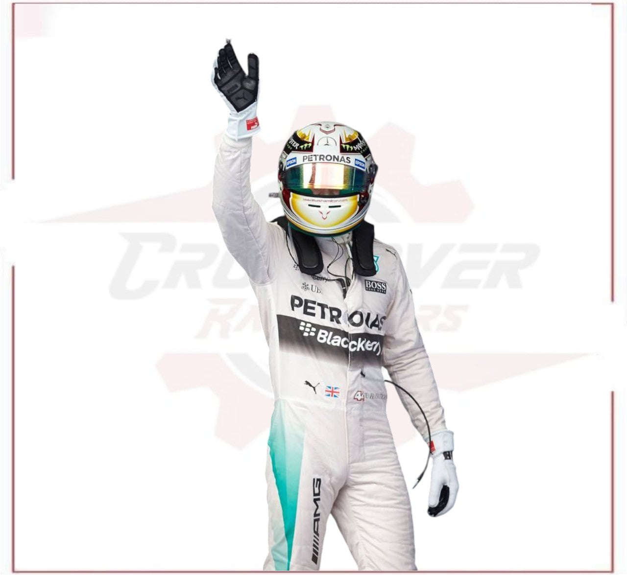 2015 Lewis Hamilton Mercedes AMG Petronas F1 Race suit CROSSOVER RACEWEARS