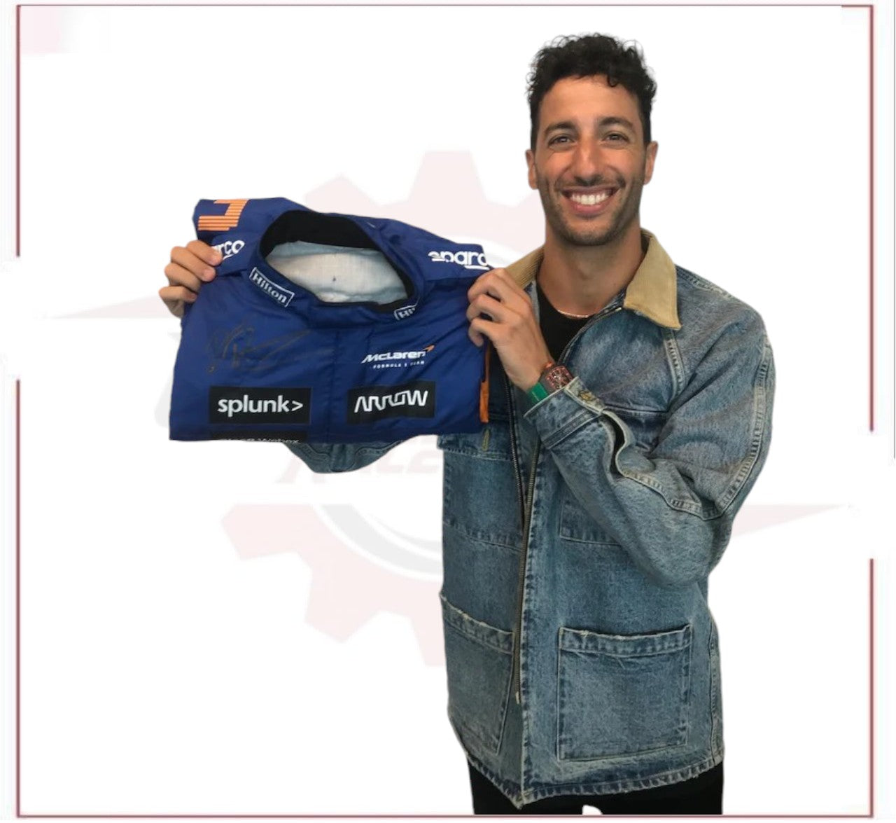 2021 Daniel Ricciardo Mclaren F1 Race Suit