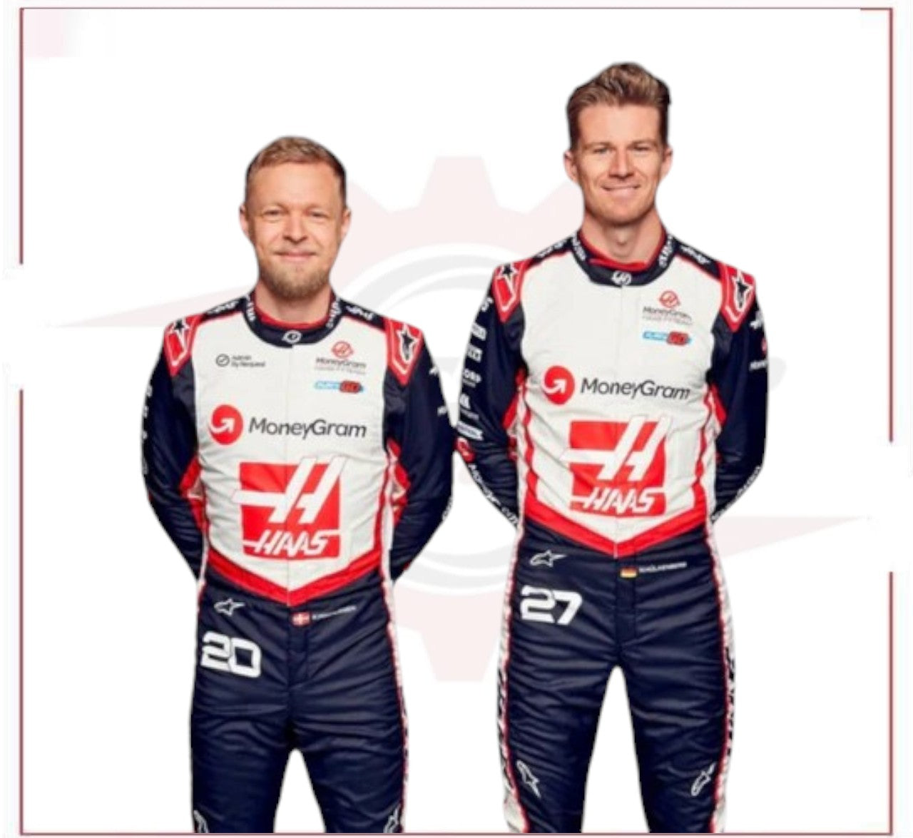 New 2024 Nico Hülkenberg Haas F1 Team Race Suit