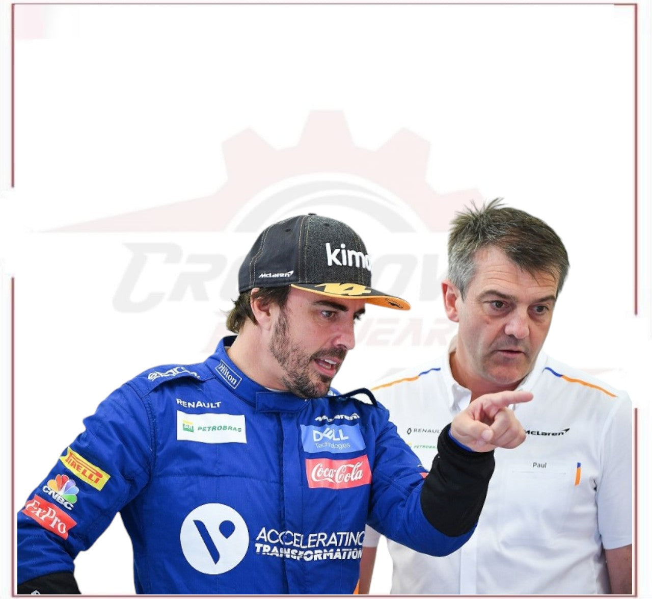 2019 Fernando Alonso McLaren F1 Race Suit CROSSOVER RACEWEARS