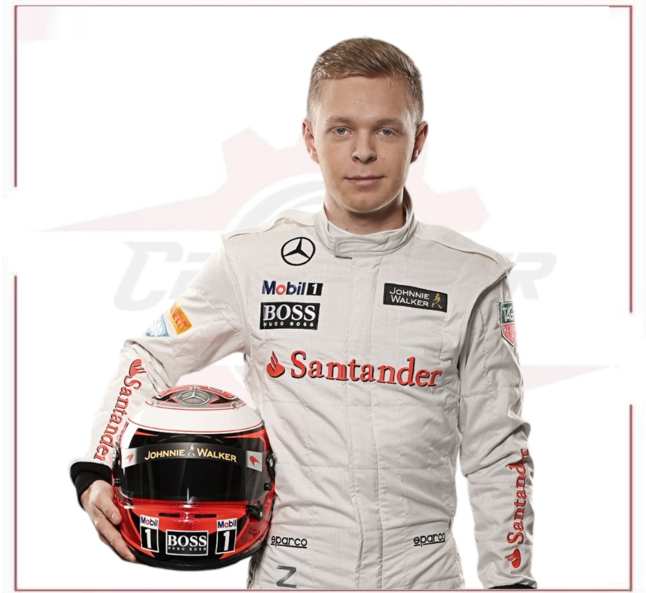 2014 Kevin Magnussen Team F1 Race Suit
