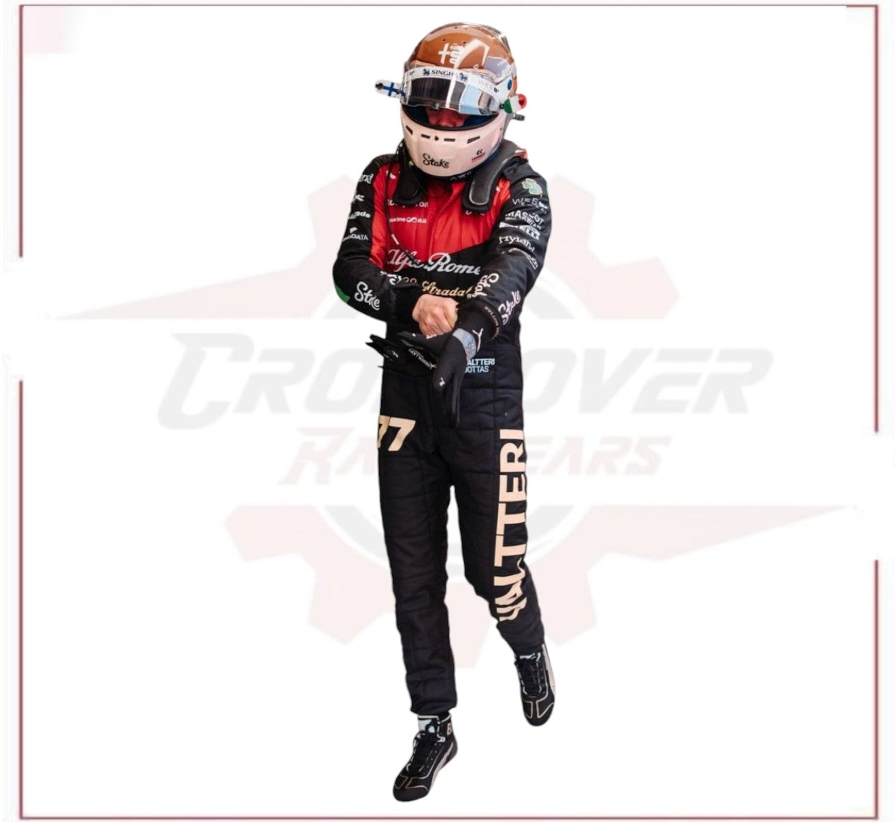 New 2023 VALTTERI BOTTAS ALFA ROMEO F1 RACE SUIT - ITALIAN GP