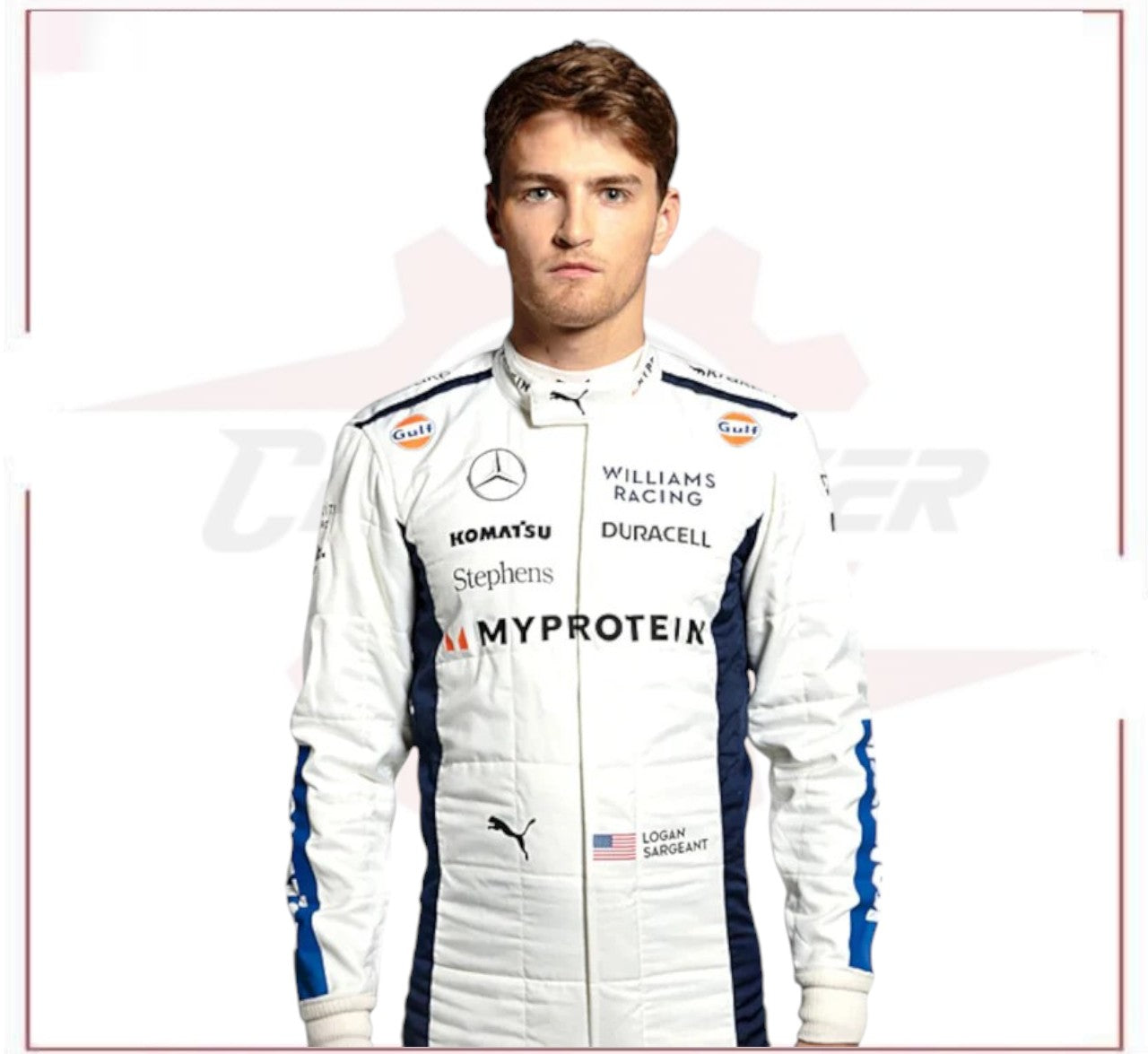2024 Logan Sargeant Williams F1 Team Race Suit