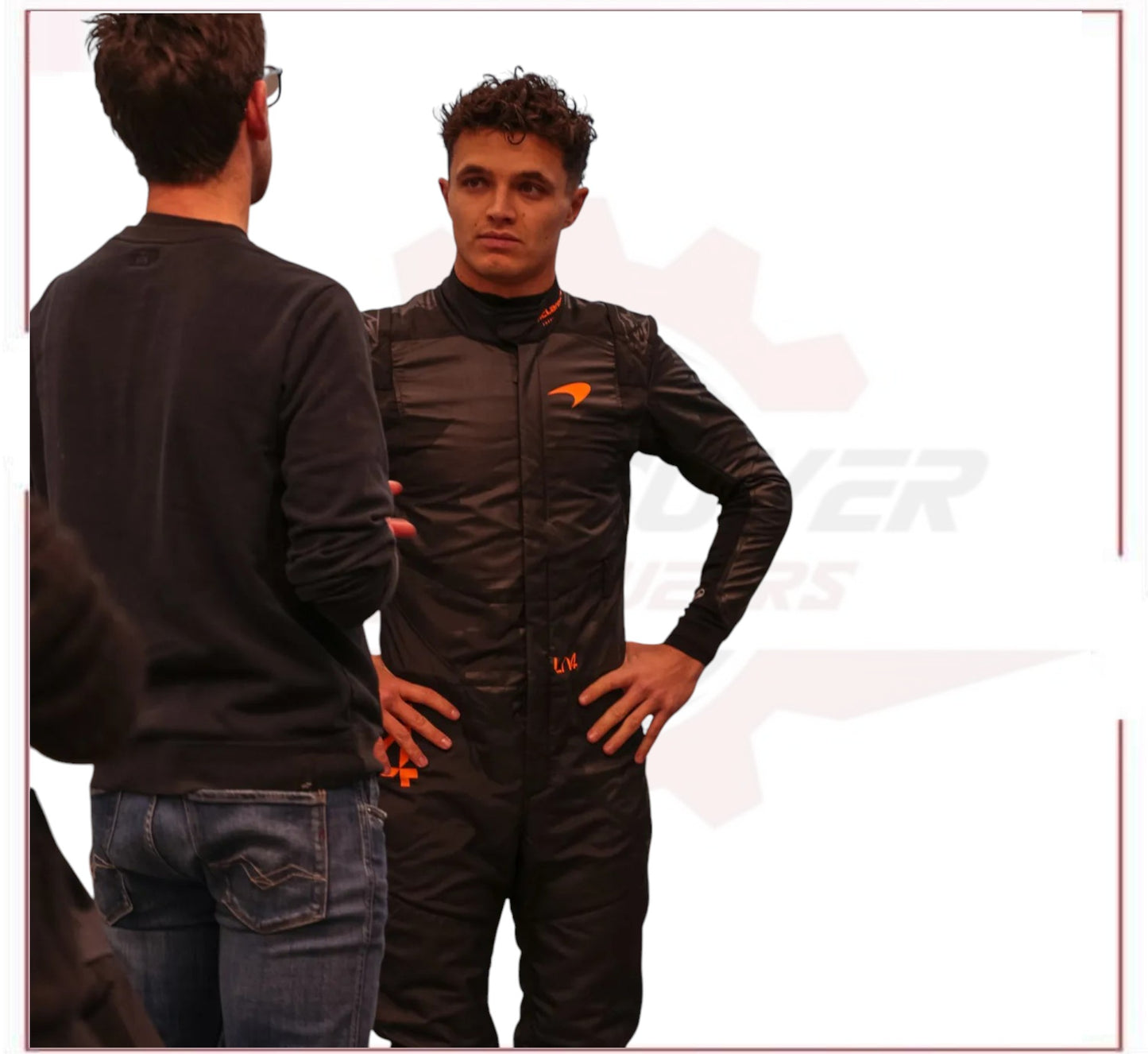 New 2025 Lando Norris McLaren F1 Team Racing Suit