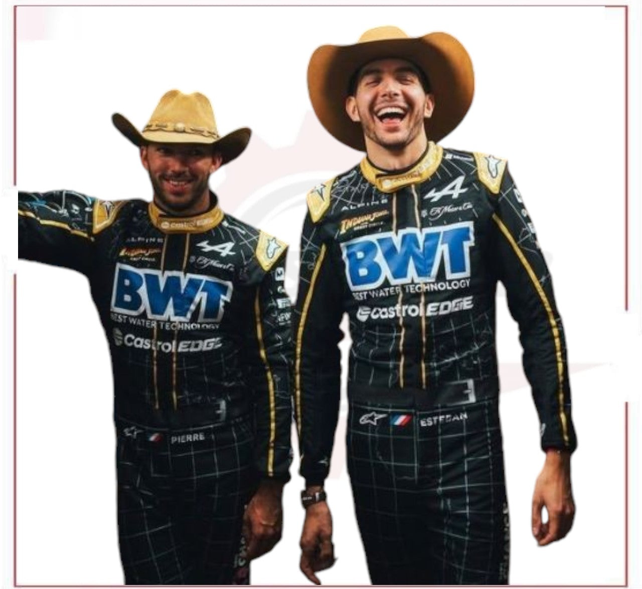 2024 New Pierre Gasly alpine Austin Grand Prix Race Suit