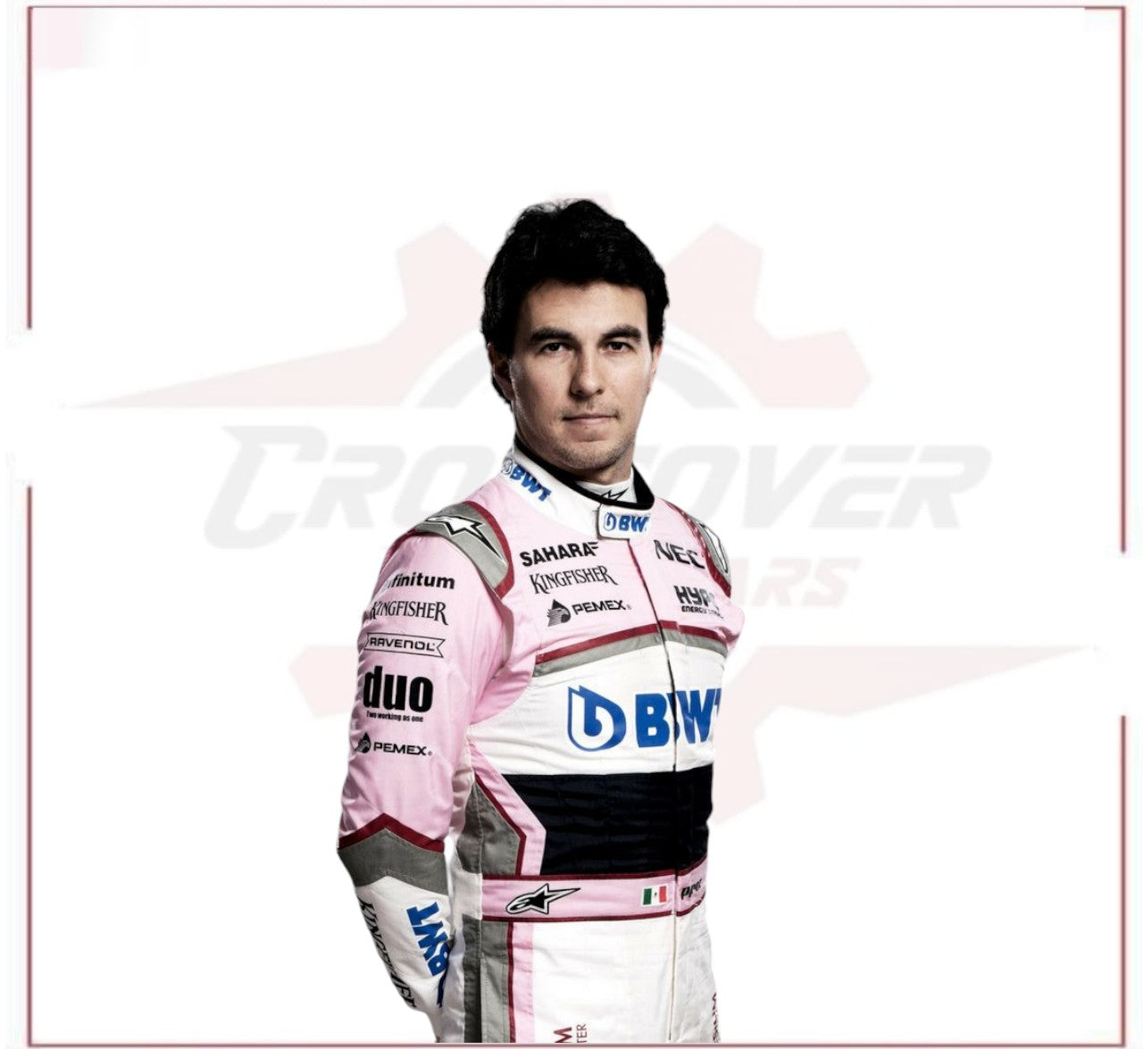 SERGIO PEREZ 2018 RACE SUIT SAHARA FORCE INDIA F1 TEAM - CROSSOVER RACEWEARS