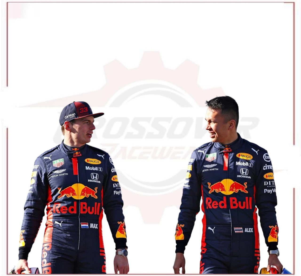 2020 Alexander Albon Replica Racing Suit RedBull Honda F1 Team