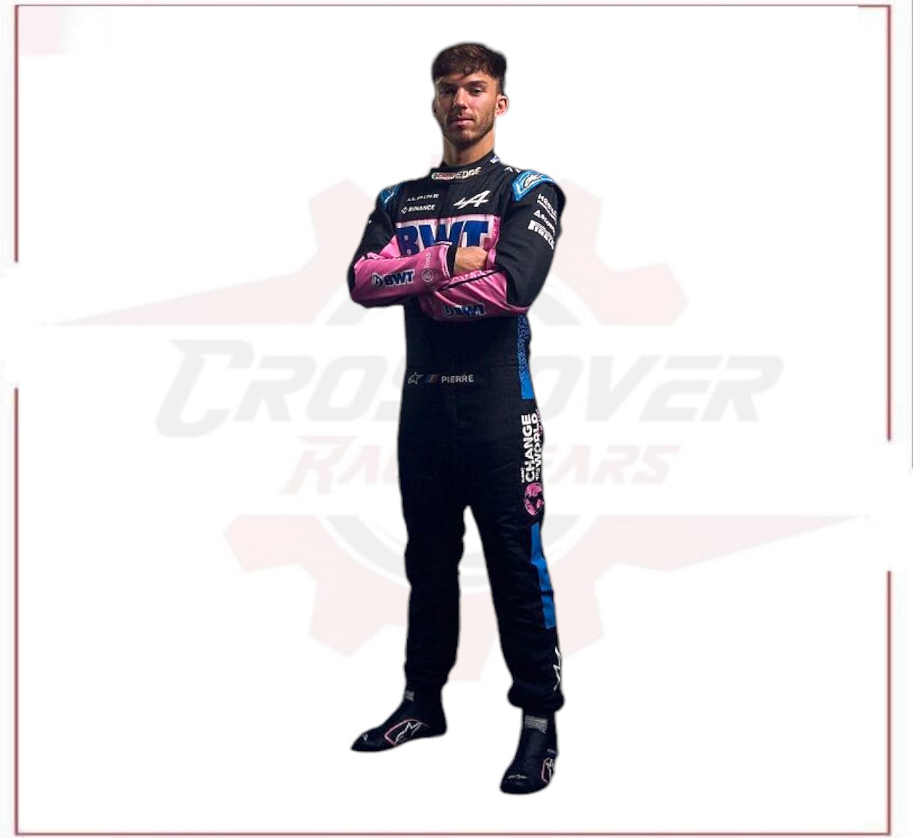 2023 Pierre Gasly BWT Alpine F1 Team Race Suit - Mexico GP CROSSOVER RACEWEARS