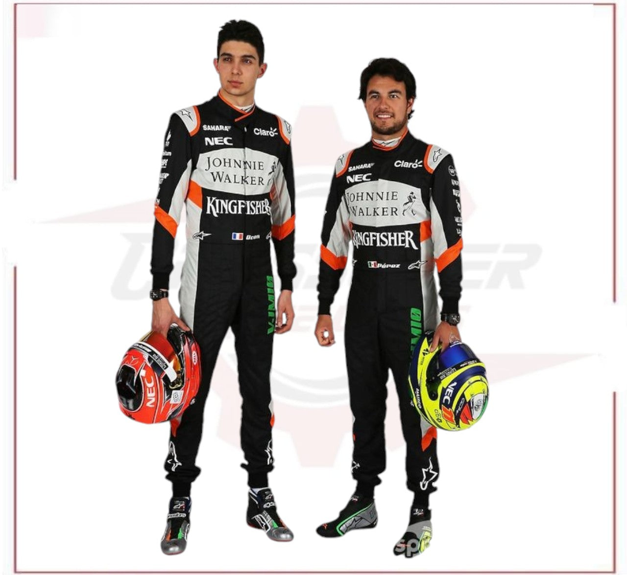 Esteban Ocon, Sahara Force India F1 Team Race Suit CROSSOVER RACEWEARS
