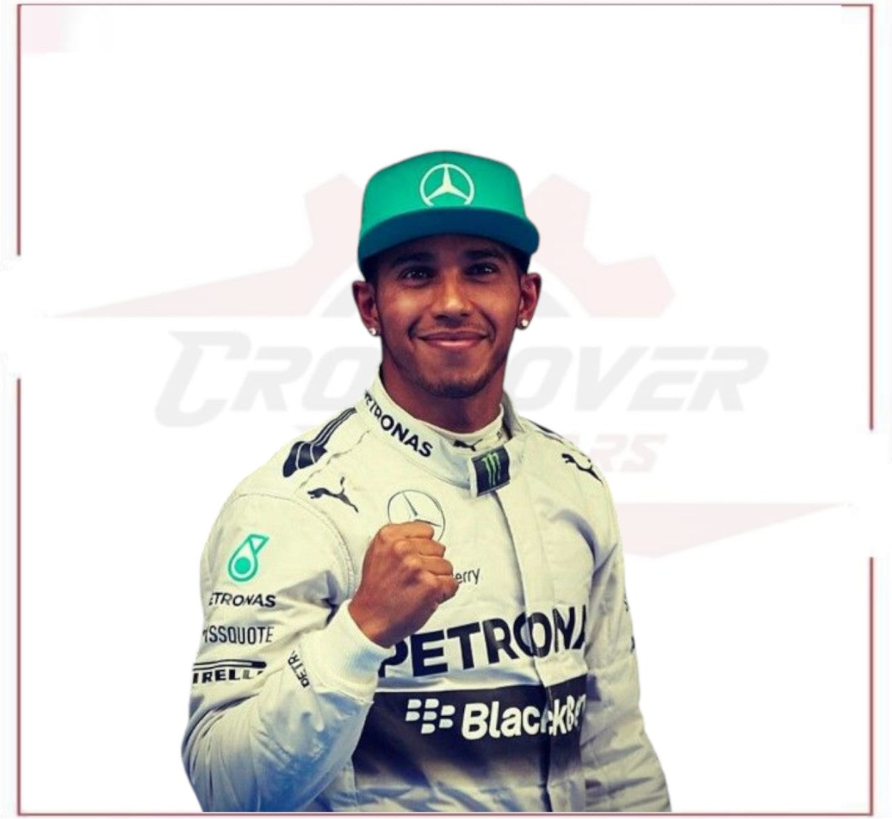 2014 Lewis Hamilton PETRONAS Mercedes F1 Race Suit CROSSOVER RACEWEARS