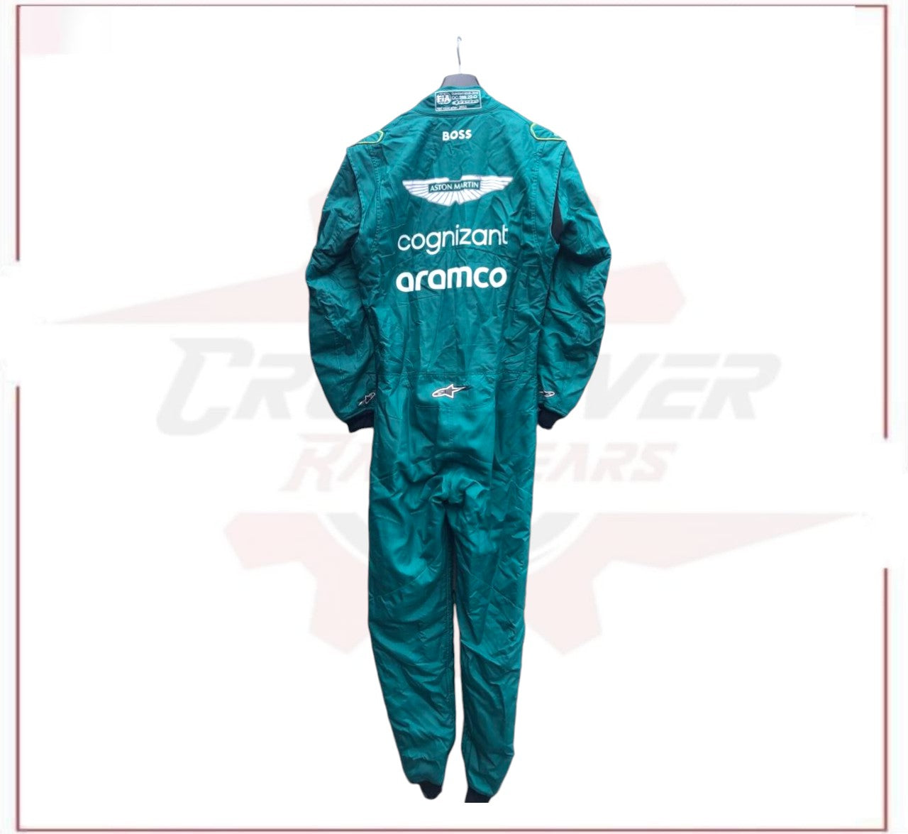 2023 Lance Stroll Aston Martin F1 Race Suit CROSSOVER RACEWEARS