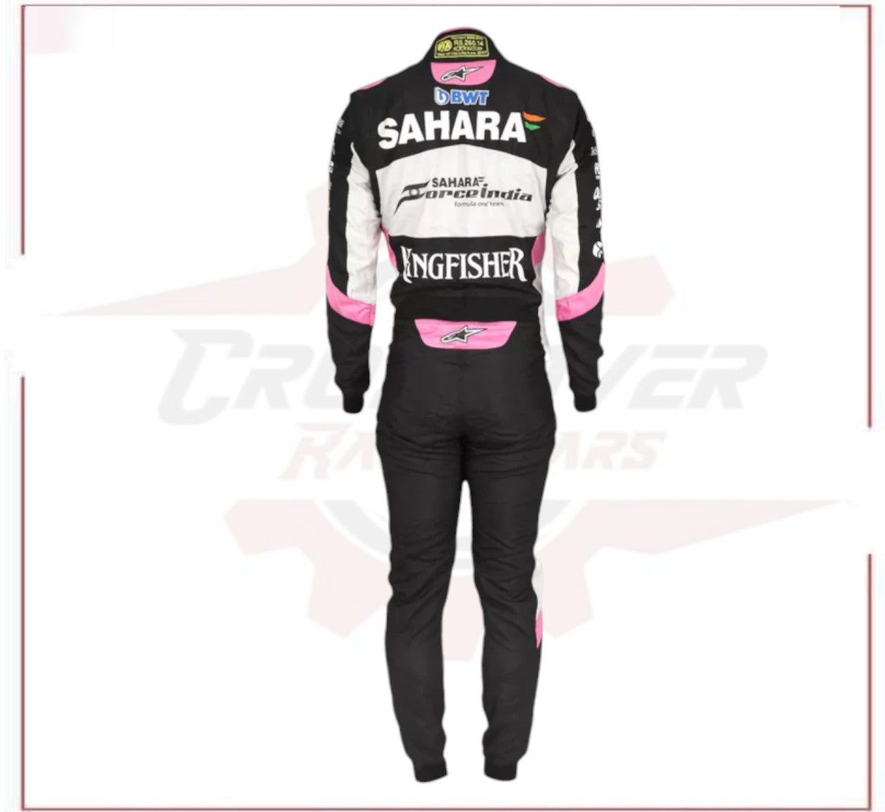 Sergio Pérez 2017 Sahara Force India F1 Team Race Suit - CROSSOVER RACEWEARS